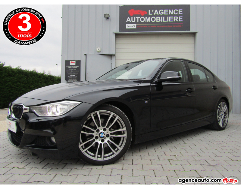 Achat voiture occasion, Auto occasion pas cher | Agence Auto Bmw Série 3 330 D PACK M 258 CV Noir Année 2014 Automatique Diesel